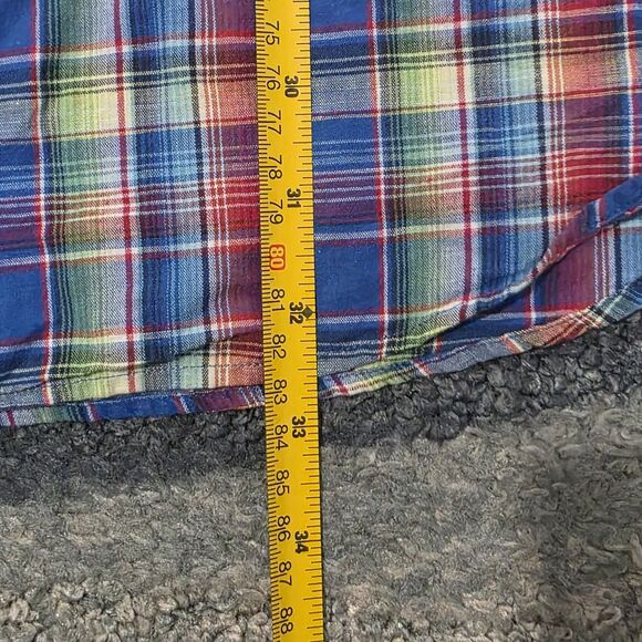 VINTAGE Polo Ralph Lauren Shirt Adult XXL Classic Candy Plaid Mens RL 90s VTG - Picture 6 of 6